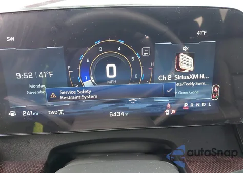 2025 Chevrolet Traverse Awd Z71 из США, поврежденный, VIN 1GNEVJRS3SJ208329